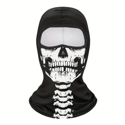 Funny Skull & Ghost Ski Mask
