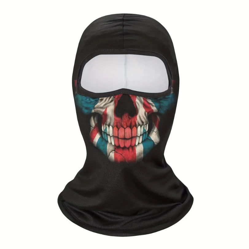 Funny Skull & Ghost Ski Mask